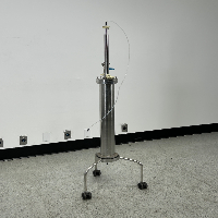 GE Healthcare Fineline 100PL Stainless Steel Chromatography Column image 0